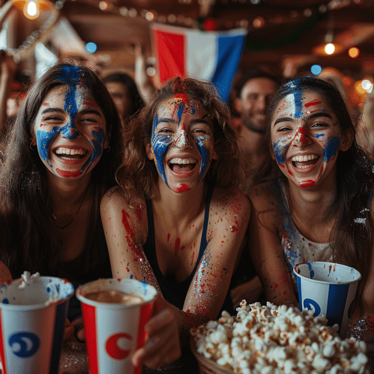 Supporters français profitant d’un abonnement IPTV France