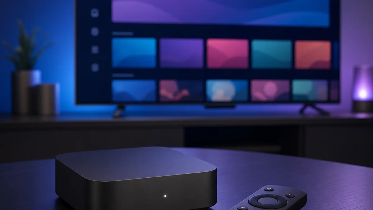 Box Android et télécommande pour une installation IPTV